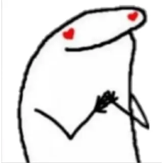 😍 love, cute, heart, flork telegram sticker