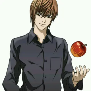 Light Yagami- @deathnote5 telegram stickers