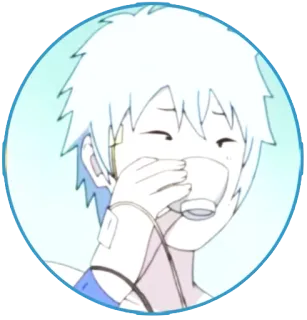 ☕️ anime, cartoon, character, person, boy, cute whatsapp sticker