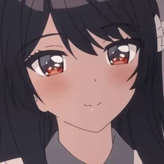 😊 Anime, Cô gái, Dễ thương, Phim hoạt hình, Nữ telegram sticker