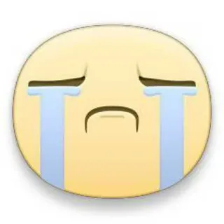 😜 crying emoji telegram sticker