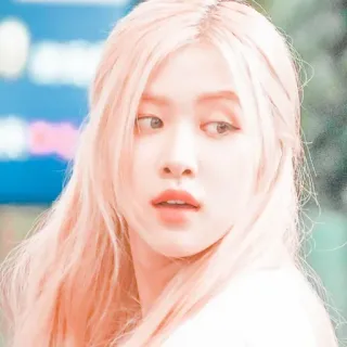 🌸 Rose kpop, cantante, rose, blackpink, idol, celebrità whatsapp sticker