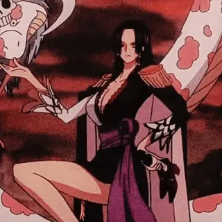 🖤 Boa Hancock One Piece Anime, Nhân vật, Boa Hancock, One Piece telegram sticker