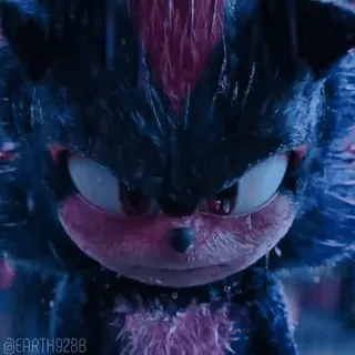 😡 Shadow the Hedgehog Sonic the Hedgehog Sonic, Igel, Shadow, Charakter, Videospiel telegram sticker