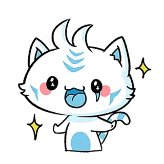 🤑 고양이, 동물, 귀여운, 스티커 telegram sticker