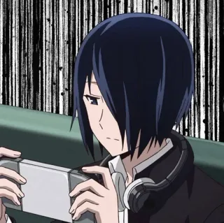 🎧 Ishigami Yu Kaguya-sama: Love Is War Anime, Manga, Gaming, Headphone, Karakter, Ishigami, Kaguya-sama, Video game telegram sticker