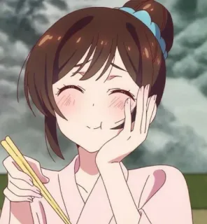 ❤ Chizuru Ichinose Rent-A-Girlfriend anime, rent a girlfriend, chizuru, chizuru ichinose, cute, girl telegram sticker