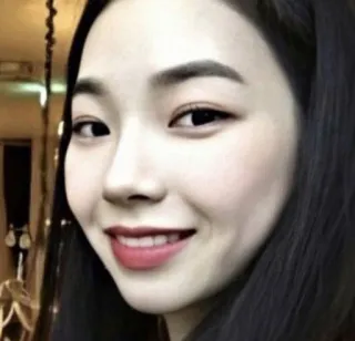 🌸 여자, 인물사진, 미소, 얼굴, 사람 telegram sticker