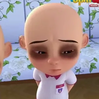 🥵 Upin Upin & Ipin Upin, Kartun, Karakter, Animasi telegram sticker