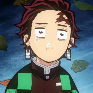 🤯 Tanjiro Kamado Demon Slayer アニメ, 鬼滅の刃, 炭治郎, 面白い, 漫画 telegram sticker