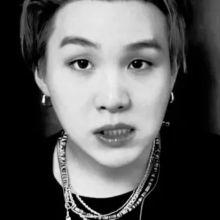 🕸 Suga BTS, K-POP, ミュージシャン, アイドル, ミン・ユンギ telegram sticker