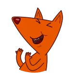😂 Hund, lachen, Cartoon, Tier telegram sticker