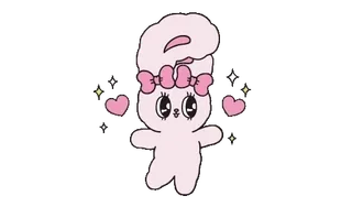 ╔═๑♡ 𝓔𝓼𝓽𝓱𝓮𝓻 𝓑𝓾𝓷𝓷𝔂 ♡๑═╗        🐇    .•   @Best_Dividers    •.   🩰 telegram stickers