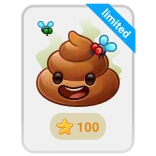 🎁 Limited kupa, emoji, muchy, edycja limitowana, brązowy, słodki, kreskówka whatsapp sticker