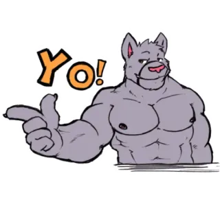 Waffle Wuff telegram stickers