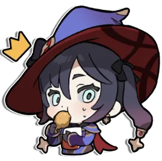 Genshin Impact (KFC) • @keiriststicks telegram stickers