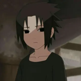 🌟 Sasuke Uchiha Naruto anime, character, sasuke, naruto, manga telegram sticker