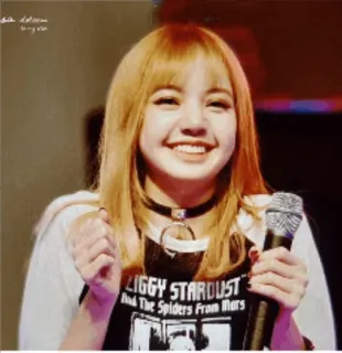 😃 LIGGY STARDUST And The Spiders From Mars Лиса, Blackpink, Музыка, Поп, Знаменитость, Певица telegram sticker
