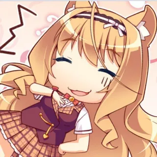 🌟 애니메이션, 치비, 카와이, 만화, 만화영화, 귀여운, 캐릭터 telegram sticker