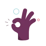 👌 手势, OK手势, 冒犯, 符号, 沟通 whatsapp sticker