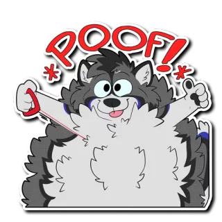 Timber - @woofpurrma whatsapp stickers