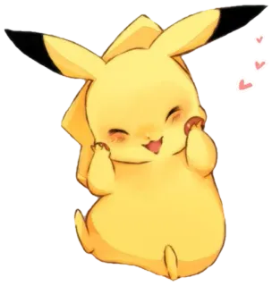 🙈 Pikachu Pikachu, Pokémon, lindo, dibujos animados telegram sticker