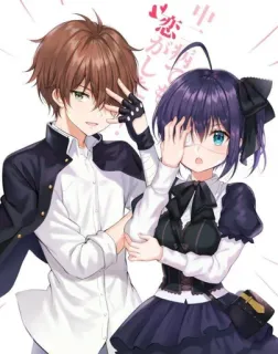 ❤️ 恋がした Anime, Couple, Romance, École, Amour telegram sticker