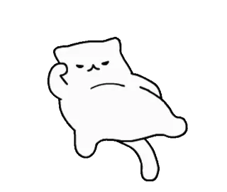 🤔 fat cat telegram sticker