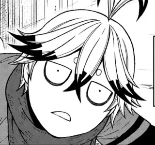 😨 Anime, Manga, Dessin animé, Personnage, Expression faciale, Illustration, Clip art telegram sticker