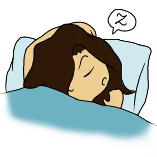 😴 Z 잠, 자는, 낮잠, 피곤, zzz, 만화 telegram sticker