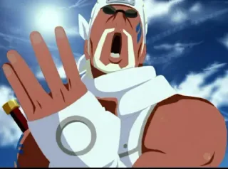 🐙 Killer Bee Naruto anime, naruto, killer bee, ninja, character, martial arts telegram sticker