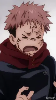 😣 Ryomen Sukuna Jujutsu Kaisen アニメ, 漫画, 呪術廻戦, 両面宿儺, 呪霊 telegram sticker
