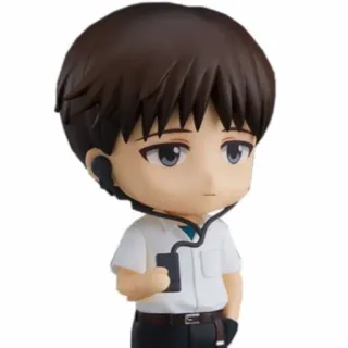 😐 Shinji Ikari Neon Genesis Evangelion Anime, Figura, Personagem, Shinji Ikari, Neon Genesis Evangelion whatsapp sticker