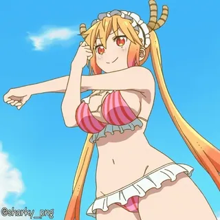 😎 Tohru Miss Kobayashi's Dragon Maid telegram sticker
