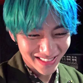 🐺 V kpop, v, bts, idol, coreano, cantante telegram sticker