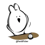 CrazyRabbit @Farsisticker telegram stickers