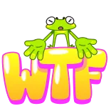 🤨 WTF rana, WTF, confuso, interrogativo, slang internet, slang telegram sticker