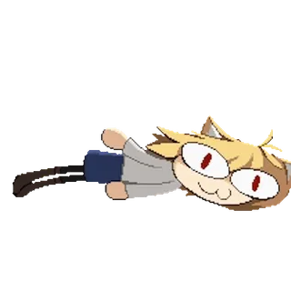 😺 Neco-Arc 猫猫弧, 猫, 动漫, 搞笑, 梗, 可爱, 卡哇伊 telegram sticker