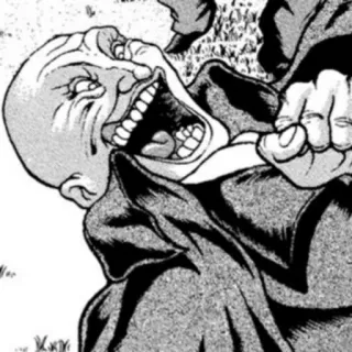 😂 Gewalt, Aggression, Kampf, Manga, Schlag, Angriff, Anime telegram sticker