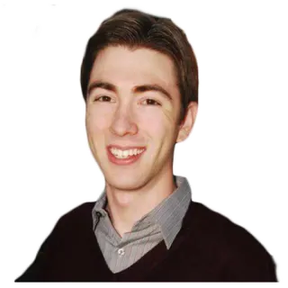 😁 retrato, persona, hombre, sonrisa, primer plano, cara whatsapp sticker