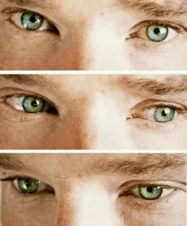 💎 eyes, close-up, portrait, human eyes, green eyes telegram sticker
