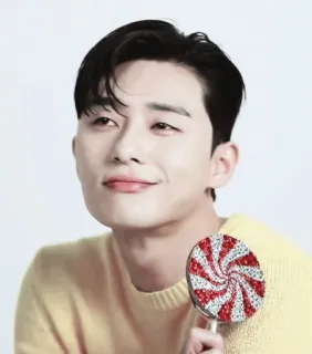 🍭 Park Seo-joon Park Seo-joon, aktor, permen lolipop, korea, selebriti telegram sticker
