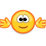 👏 emoji, confused, unsure, shrug, question, questioning whatsapp sticker