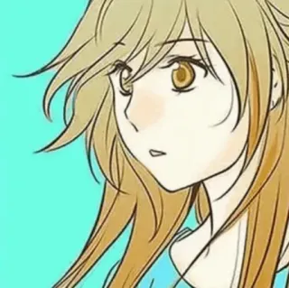 🍘 アニメ, 漫画, カートゥーン, 女性, 女の子, ポートレート telegram sticker
