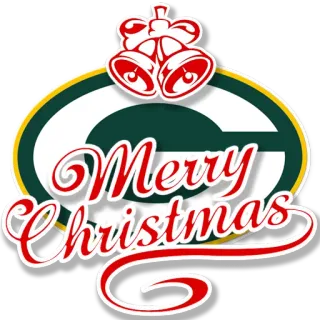 🎉 Merry Christmas Natal, Selamat Natal, Lonceng, Sapaan, Liburan, Green Bay Packers whatsapp sticker
