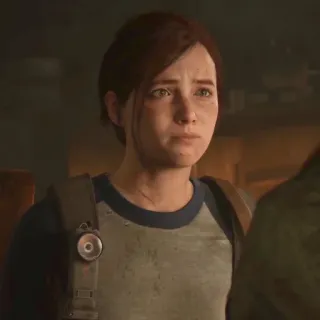 🪶 Ellie Williams The Last of Us элли, last of us, видеоигра, персонаж, серьезный telegram sticker