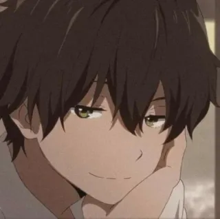 🙊 anime, hoạt hình, tự mãn, cười, vui vẻ telegram sticker