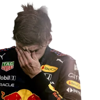 🙈 Max Verstappen pilote, formule 1, course, surprise, sport automobile whatsapp sticker