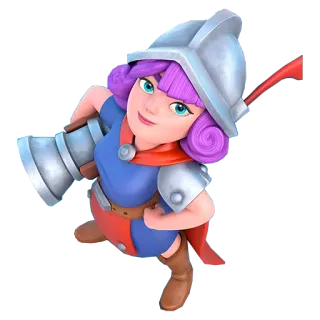 ⛓ Dessin animé, Clash of Clans, Mousquetaire, Jeu vidéo, Archer whatsapp sticker