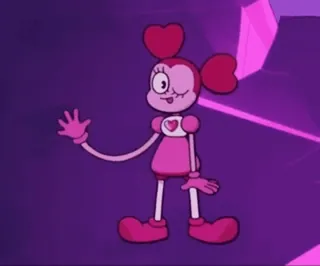 🫤 Spinel Steven Universe Cartoon, Personage, Animatie, Roze, Zwaaien, Spinel, Steven Universe telegram sticker
